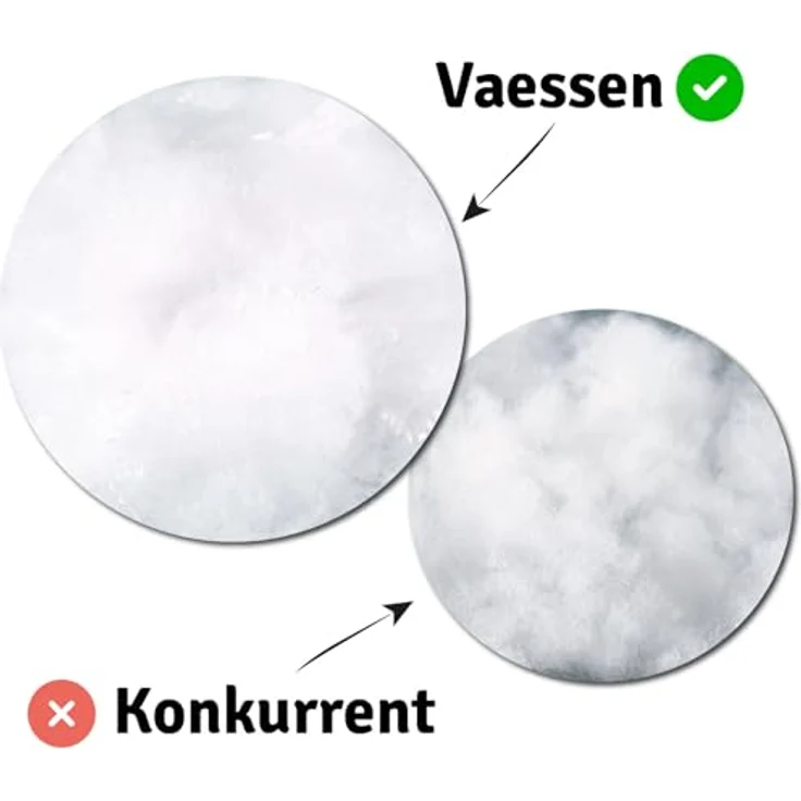 Vaessen Creative Flauschige Weiche Polyester Füllung für Plüschtiere, Kissen und Bastel-Projekte, Weiß, 500gr Verpackung kann variieren – Bild 4