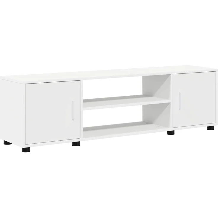 vidaXL TV-Schrankset 140 x 40 x 33 cm Weiß 3397896 – Bild 6