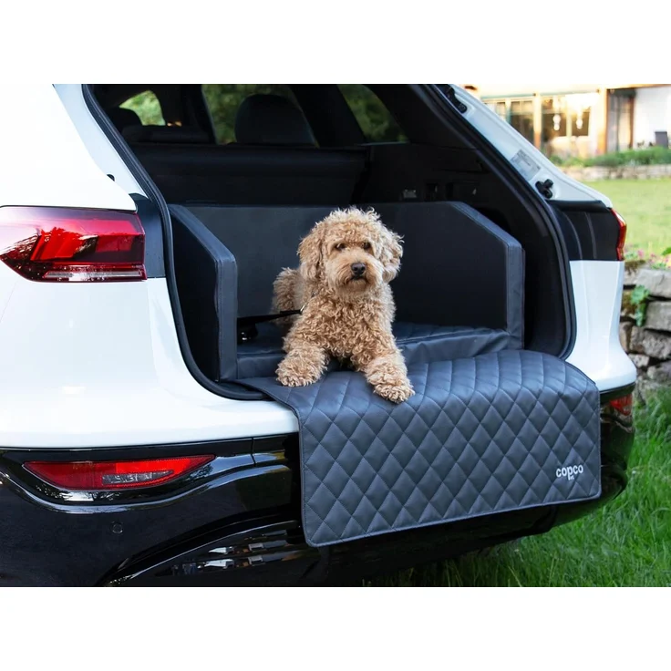 CopcoPet Tier-Autobett Autohundebett Grau 70 x 55 cm – Bild 1