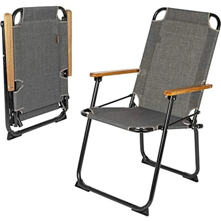 Bo-Camp Campingstuhl Klappstuhl Brixton Camping Stuhl, Angel Klappsessel Alu Faltbar 100 kg – Bild 7
