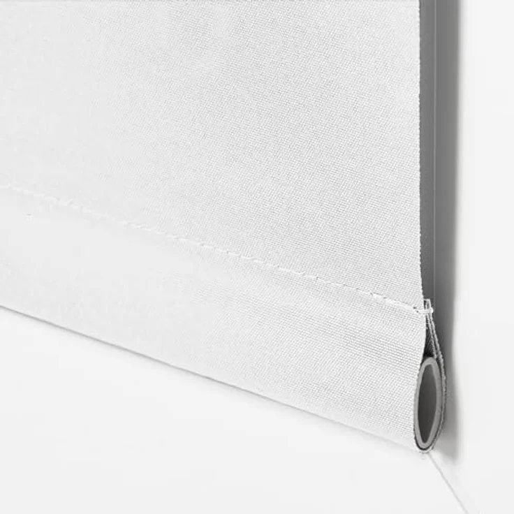 Verdunkelungsrollo Klemmfix ohne Bohren 25cm x 210cm Weiß Verdunklungsrollo Fensterrollo Rollo Seitenzugrollo Klemmrollo für Fenster & Tür – Bild 5