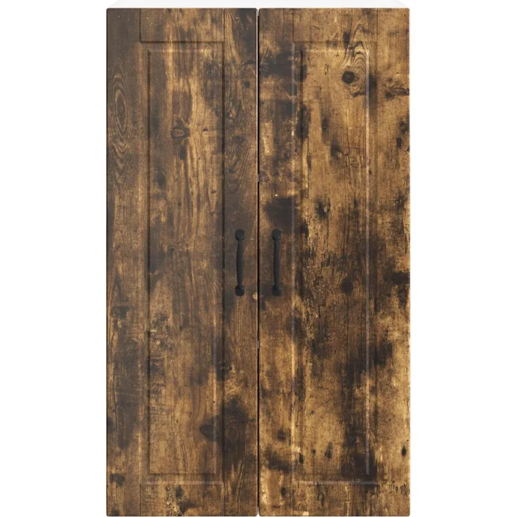 vidaXL Wandschrank PORTO Räuchereiche 60 x 31 x 100 cm Holzwerkstoff 885490 – Bild 6