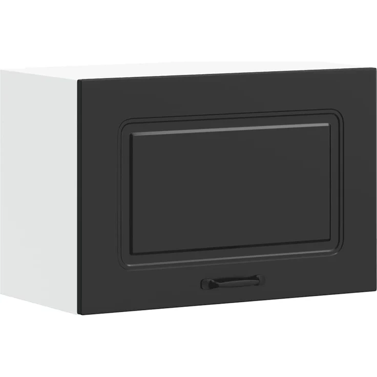 vidaXL Küchen-Hängeschrank Kalmar Schwarz Holzwerkstoff 853598 – Bild 2