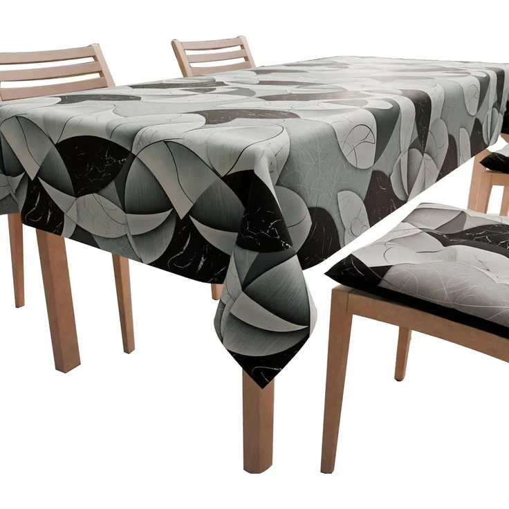 PETTI Artigiani Italiani - Tischdecke, Tischdecke, Küchentischdecke im Baumwolldesign Lidia Rot, 12 Sitzplätze (140x240 cm), 100% Made in Italy