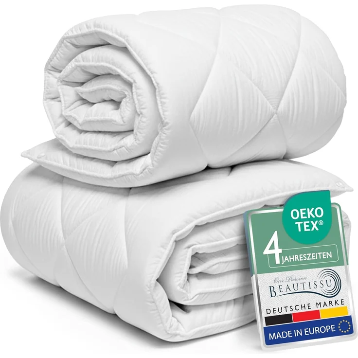 Beautissu BeauNuit JD Bettdecke 4 Jahreszeiten 155x220 cm