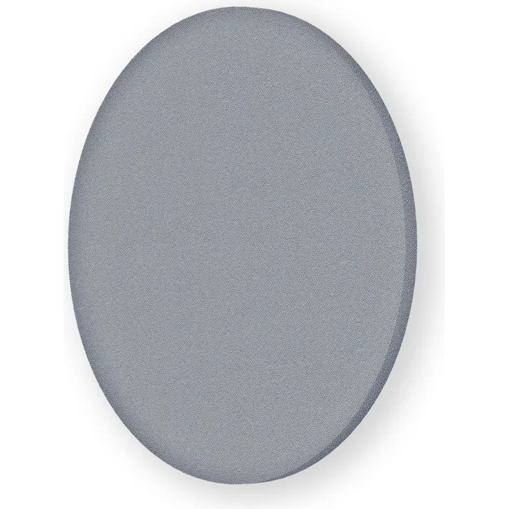 Rheinland Möbel FocusWall WAR06 – Runder Akustik-Wandabsorber Ø 60 cm in Stofffarbe Slip inkl. Montage-Set - Made in Germany - Klasse A, Stoffbezug, schwer entflammbar