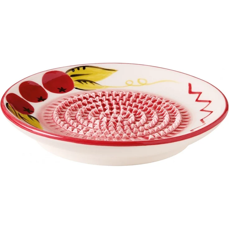 Tellerreibe Keramikreibe Knoblauchreibe Gewürz Reibe Cilio POMODORO 108439
