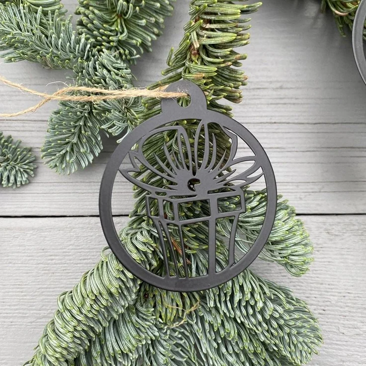 UNUS HOME Weihnachtsbaumkugel Weihnachtsanhänger 12er verschiedene Design Set, Christbaumschmuck Weihnachtsanhänger Weihnachtsbaumschmuck – Bild 3