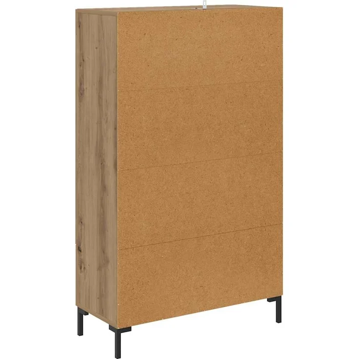 vidaXL Highboard Artisan-Eiche 69,5 x 31 x 115 cm Holzwerkstoff 882524 – Bild 7
