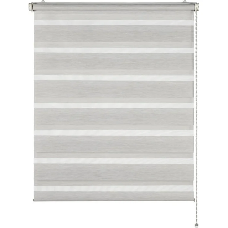 Doppelrollo Tilda, SCHÖNER WOHNEN-Kollektion, transparent, mit Bohren/ohne Bohren, freihängend, Klemmfix, geklemmt, silberne oder weiße Rollo-Technik – Bild 5