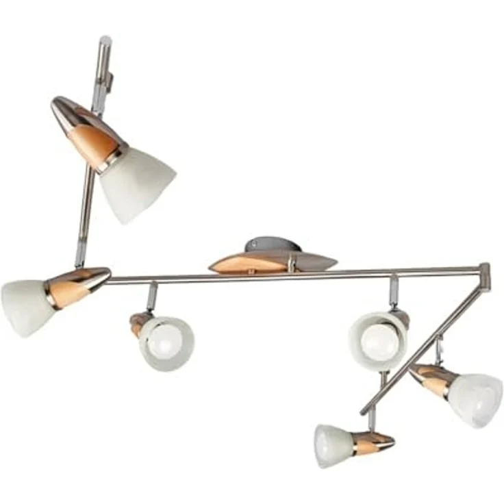 Lindby Deckenstrahler Marena, Metall IP20, 6 x 7 W LED R50 – Bild 1