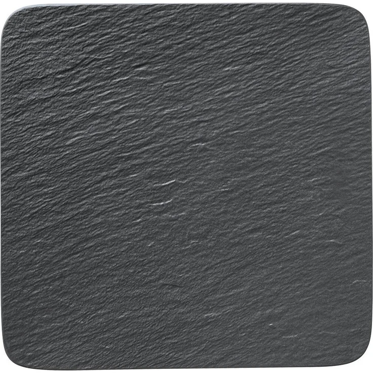 Villeroy & Boch Manufacture Rock Servierplatte quadratisch schwarz 32,5 cm – Bild 5