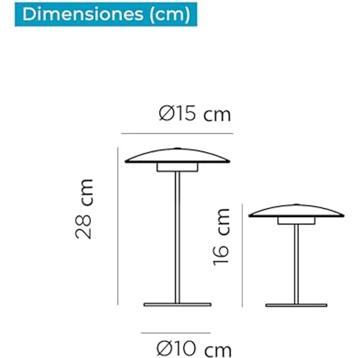 New Garden SARDINIA 30 anthrazit BATTERY LAMP – Bild 6