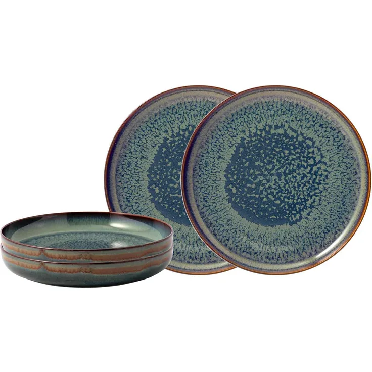 like Villeroy & Boch Crafted Breeze grün Tafelset 4-teilig