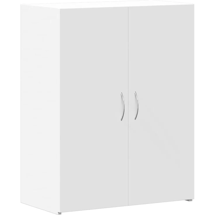 vidaXL Aktenschrank Weiß 60x32x77,5 cm Holzwerkstoff 840765 – Bild 2