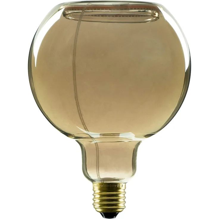 SLV LED Floating Globe 125, LED-Leuchtmittel, smokey black, E27, PHASE, 6W, 1900K - LED Lampen Sockel E27