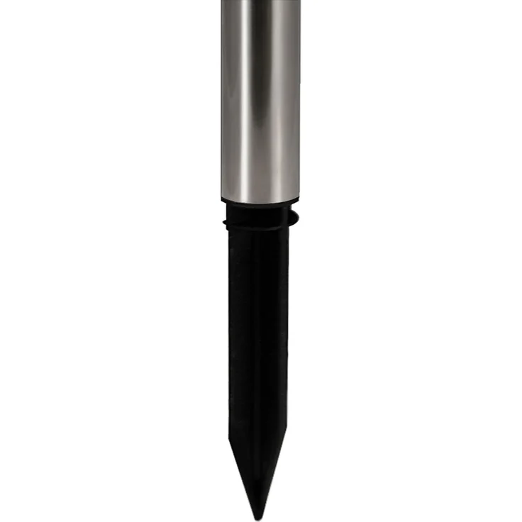 Kynast Stab-Solarlampe, Edelstahl / Kunststoff silber/schwarz, 70 cm – Bild 4