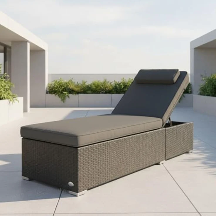 RS Trade Gartenliege Sonnenliege Verona High – Bild 3