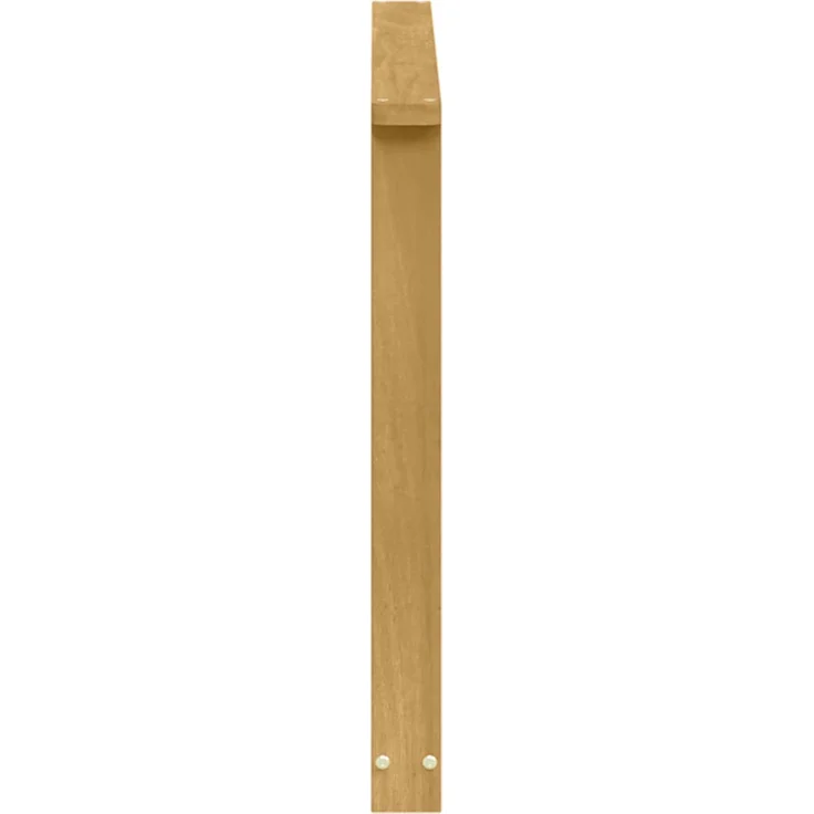 vidaXL Armlehnen Modul 2 pcs Weiß 80 x 6 x 61 cm Massivholz Akazie 901595 – Bild 6