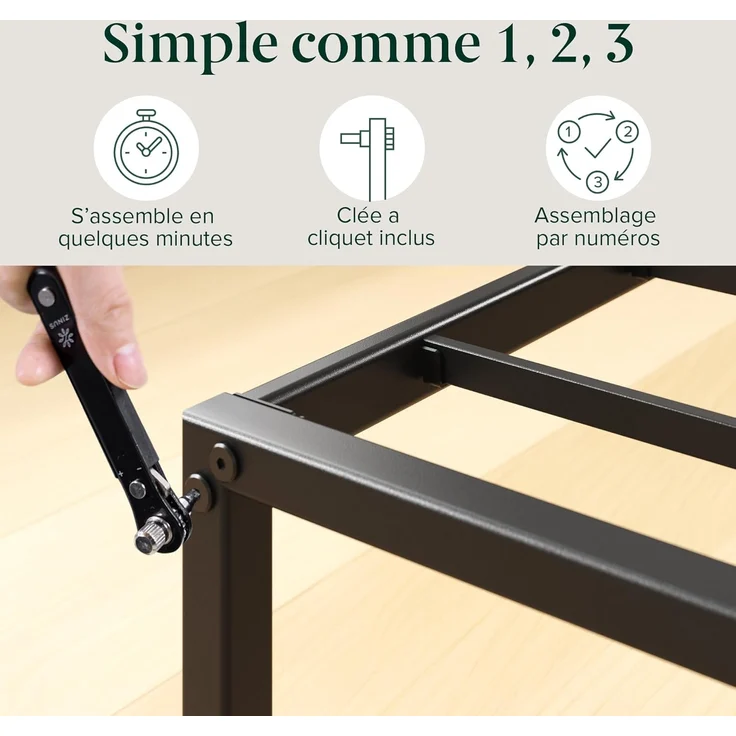 Zinus Lorelei Platforma Bed Frame 35,6 cm – Bild 8