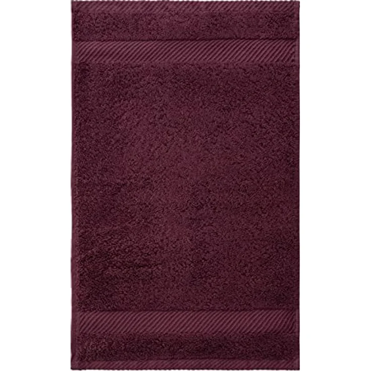 Luckytowel Duschtuch Set 70x140 cm, Oeko-TEX Badetücher aus 100% Baumwolle, 600 g/m², flauschig & saugstark, 10er Pack Bordeaux – Bild 4