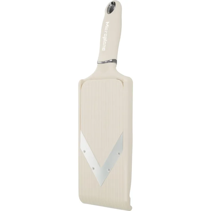 Microplane Verstellbarer V-Hobel PureCut Cashmere beige 48342