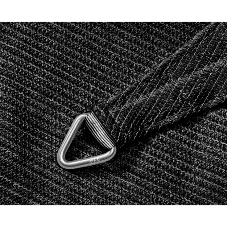 Coolfit Sonnensegel Quadrat, schwarz – Bild 3