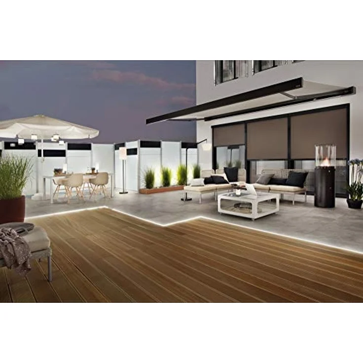 Paulmann No. 94169 Outdoor Lampion Mobile IP44 Weiß, Anthrazit 17 cm – Bild 4