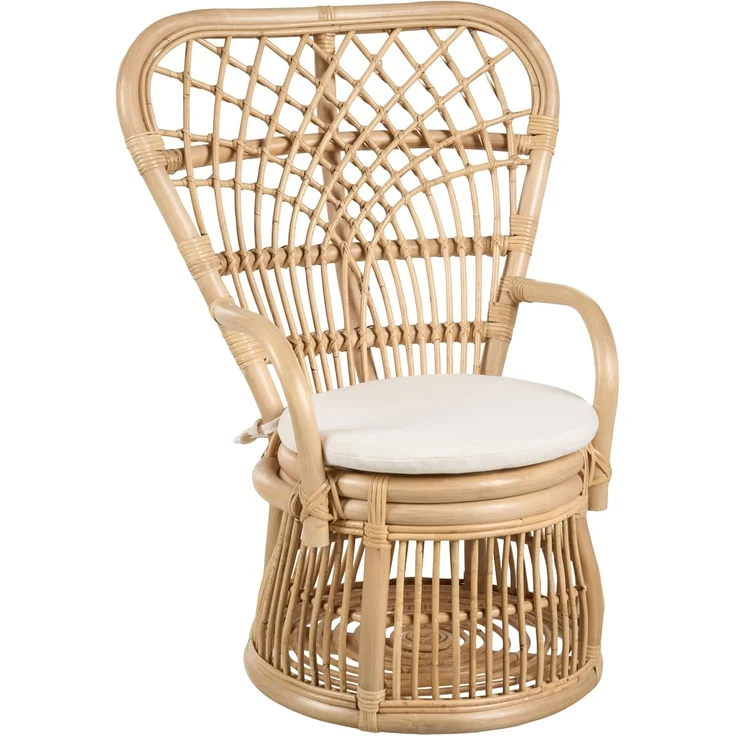 Kinderstuhl Rattan naturfarben TEMENI – Bild 1