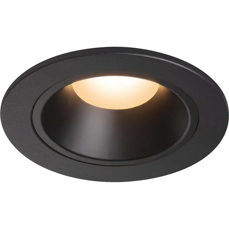 SLV 1003772 NUMINOS DL S LED Deckeneinbauleuchte schwarz schwarz 2700K 40°
