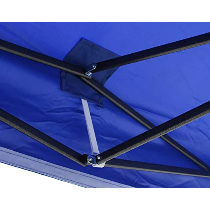 All Seasons Gazebos 3x3 m vollständig wasserdichtes Faltpavillon mit 4 Seitenteilen - Königsblau – Bild 6