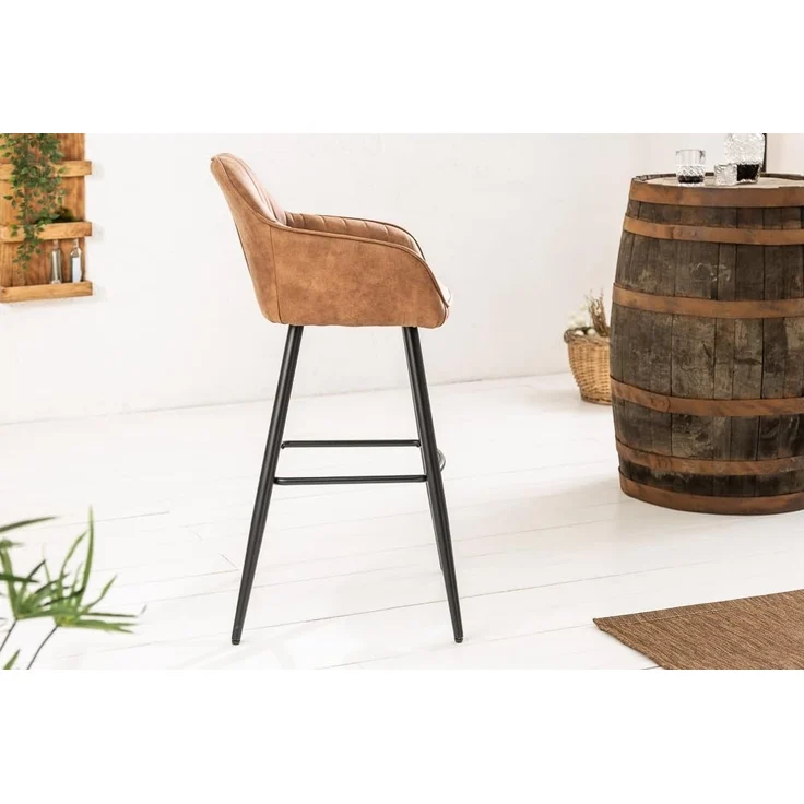 riess-ambiente Barhocker TURIN FARBWAHL, mit Fußablage – Bild 6