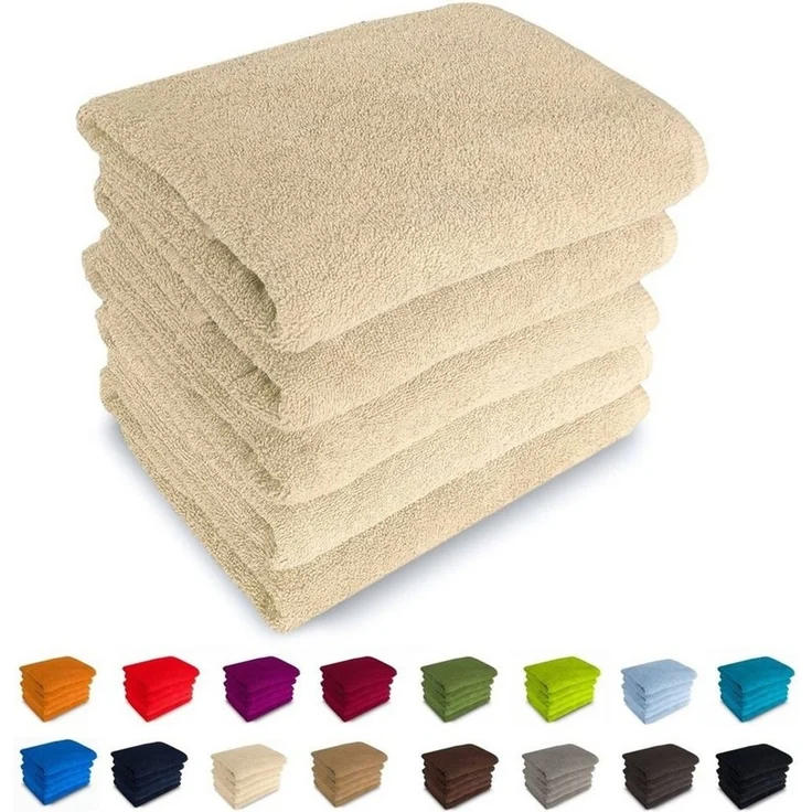 MatratzenL.A.B® Handtücher Rimini 500 g/m² Blauer Schwan®, 50x100 cm,Handtuch,100% Baumwolle,Frottee Frottier,23 Farben – Bild 1