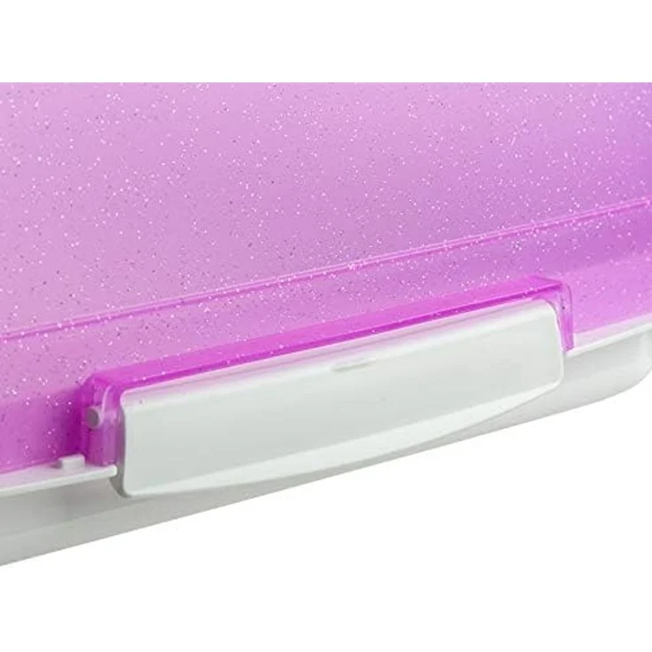 Engelland Kuchentransportbox Kleine Kuchenbox mit transparentem Deckel, Kunststoff, (Vorteils-Set, 2-tlg, sicheres Transportieren), mit Tragegriff und Klickverschluss, BPA-frei, rechteckig, Kunststoff – Bild 5