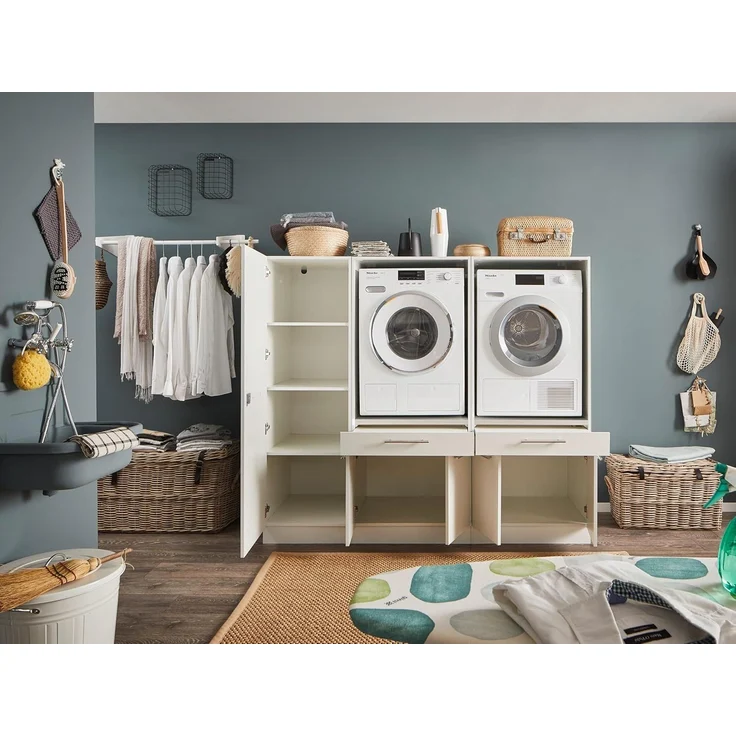 Laundreezy Mehrzweckschrank-Set LAUNDREEZY LDSK12, Breite 185 cm – Bild 4