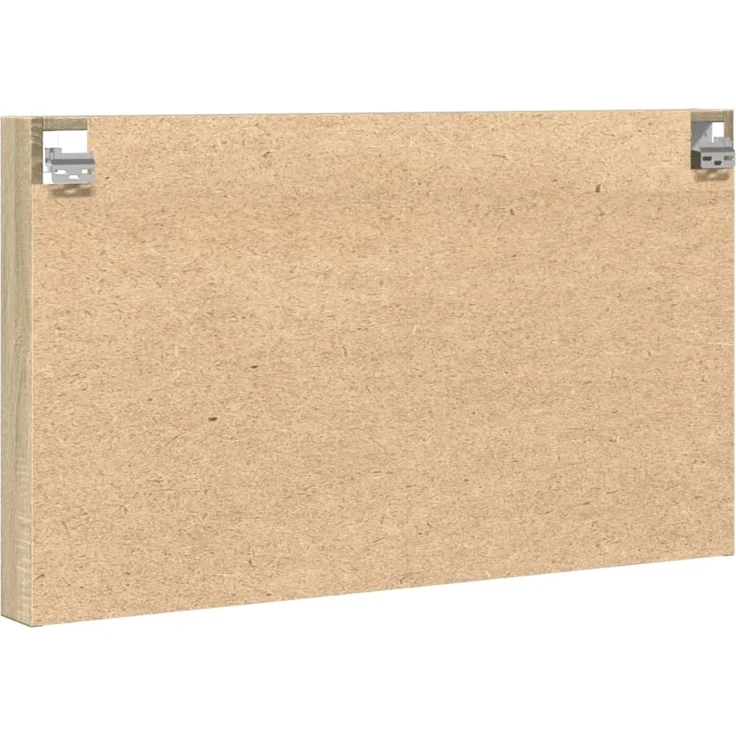 vidaXL Vitrinenschrank Sonoma-Eiche 100x8,5x58 cm Holzwerkstoff 847942 – Bild 5