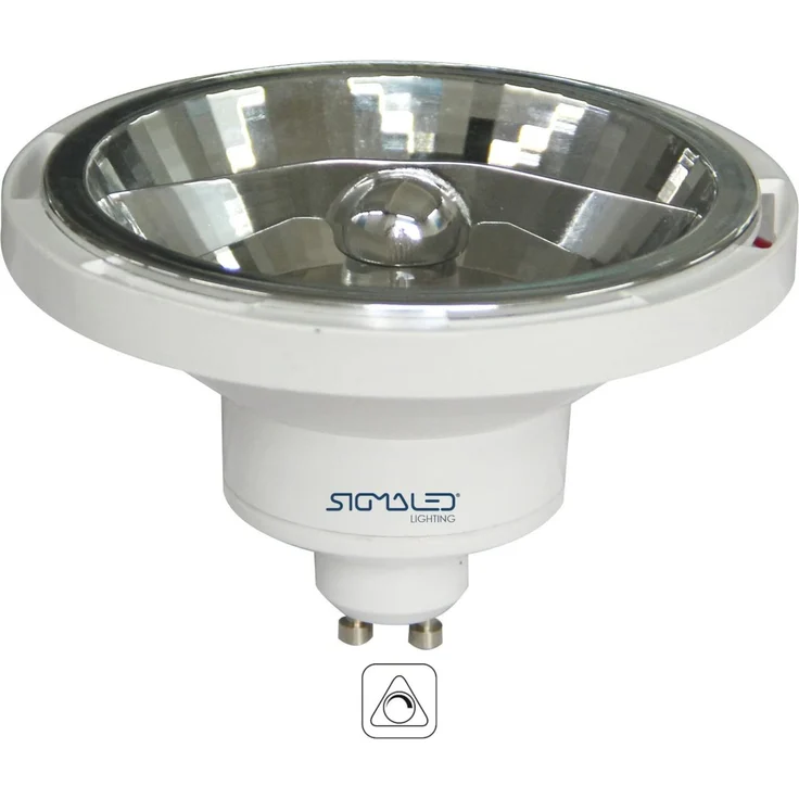 Sigmaled lighting - DIMMBAR LED-Spot AR111 GU10-Sockel - 14 W (entspricht 110 W Halogen-Spot) - Warmweißes LED-Licht (3000 K) - 230V AC - 1000 Lumen - DIMMBAR AR111 LED-Leuchtmittel