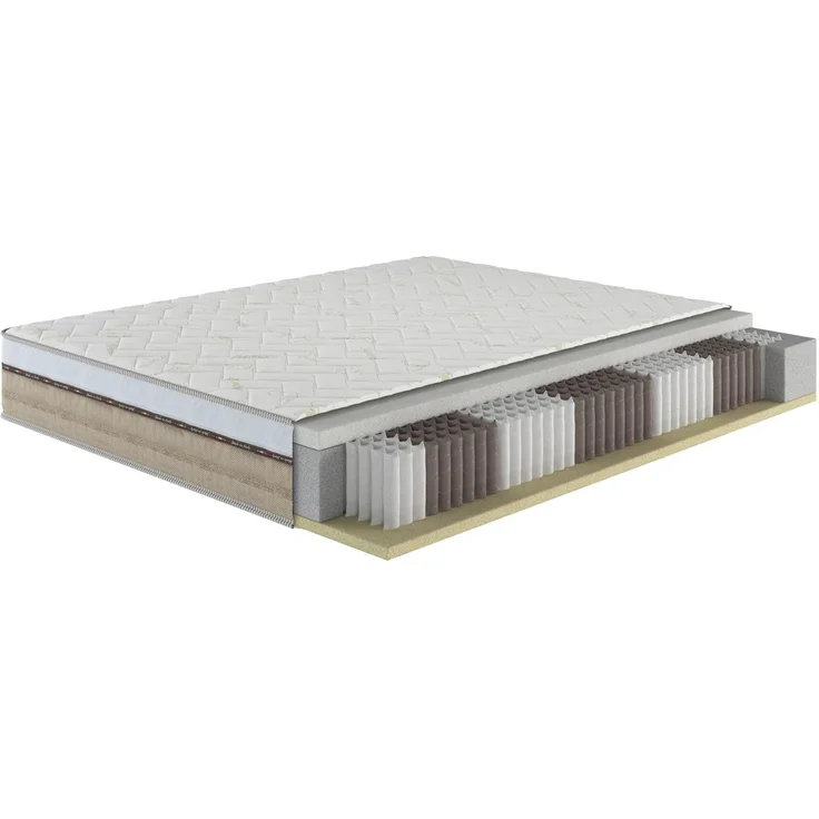 Talamo Italia - Ophiuco Einzelmatratze, Memory Foam-Matratze, ergonomische Matratze, Taschenfederkernmatratze, 100% Made in Italy, 90 x 190 x 25 cm – Bild 7