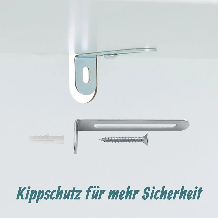 Relaxdays Waschmaschinenschrank mit 2 Türen – Bild 8