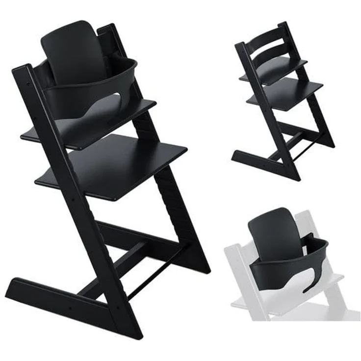 Stokke Babyset für 'Tripp Trapp' Hochstuhl, Schwarz – Bild 4