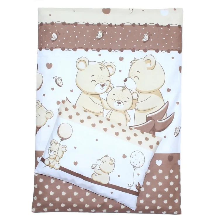 Primawela Babybettwäsche Kinderwagenset Baby Bettwäsche für Kinderwagen Bezüge Decke Kissen, 4 teilig