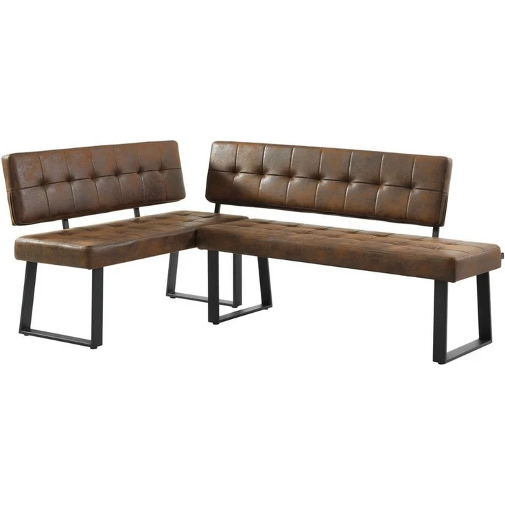 B&D home Eckbank AKA (2-St), beidseitig montierbar, gepolstert, mit Rückenlehne, verschiedene Maße – Bild 5