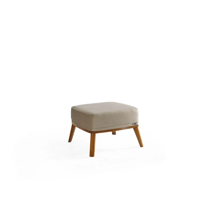Schlafzimmer-Set "Rovina" – Bett mit Bettkasten und Matratze , Nachttisch, Hocker-Beige – Bild 12