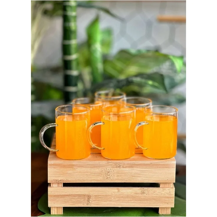 Hermia Concept 'Bayv - Transparent' Gläser-Set (6-teilig), Transparent, 6 x 6 x 8,5 cm, 200 ml – Bild 1