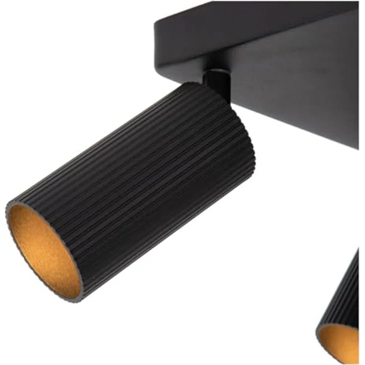 LUCIDE CLUBS Deckenstrahler, 4xGU10, dreh- und kippbar, Schwarz, geeignet für LED-Lichtquellen – Bild 4