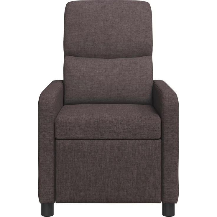 vidaXL Liegesessel Dunkelbraun Polyester 42034821 – Bild 4