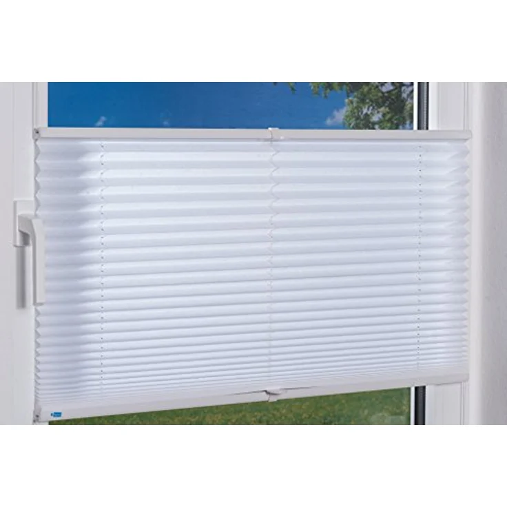 K-home 421614-41 Klemmfix-Plissee, Weiß, 35x130 cm – Bild 8