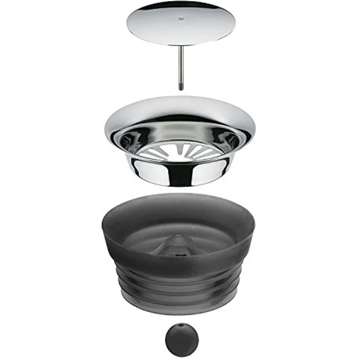 WMF Wasserkaraffe Basic Set Wasserkaraffe mit 4 Gläsern, (1x Glaskaraffe (Füllmenge 1,0 l, Höhe 29 cm), 4x Trinkglas (Füllmenge 275 ml, Höhe 14 cm), 5-tlg, 1x Glaskaraffe (1,0 l, Höhe 29 cm), 4x Trinkglas (275 ml, Höhe 14 cm) – Bild 3