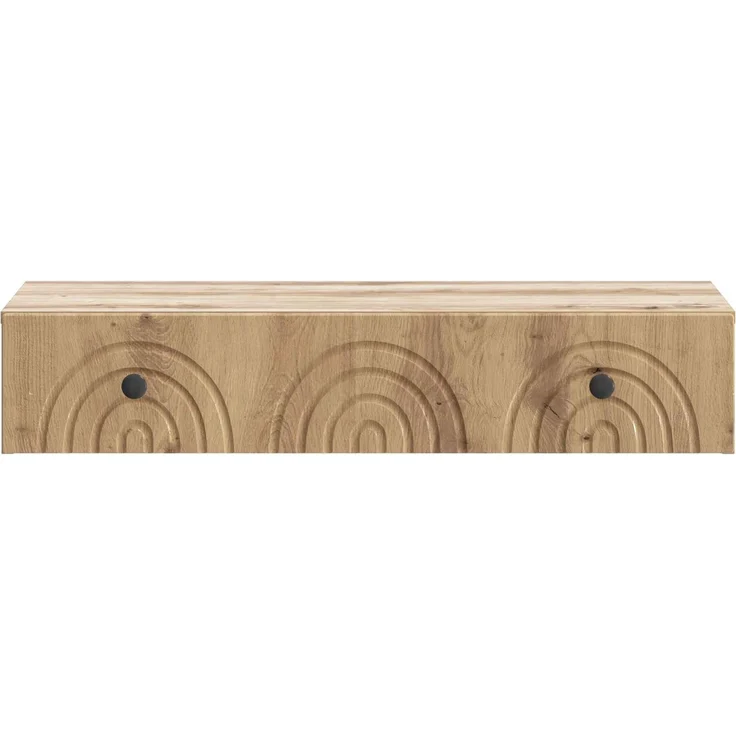 vidaXL Wandmontierter Beistelltisch 87,5 x 34,5 x 17 cm Holzwerkstoff 898164 – Bild 5