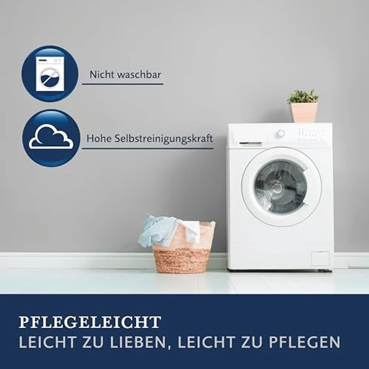 billerbeck 'Brilliant 342' Kamelhaardecke, Superlight, weiß, 135x200 – Bild 5